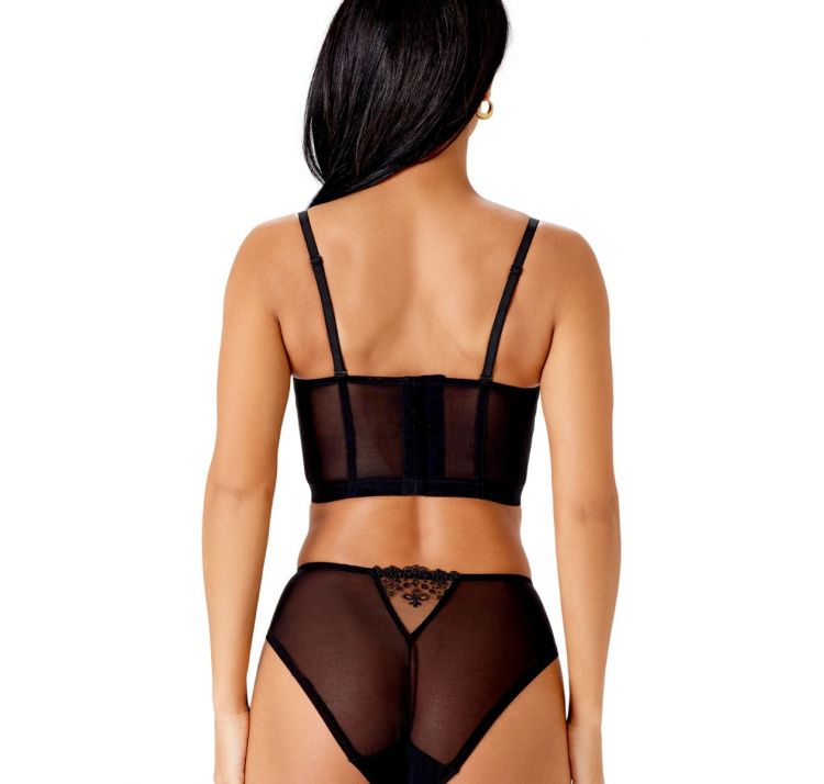 GOSSARD rebel corset top haftowany gorsecik