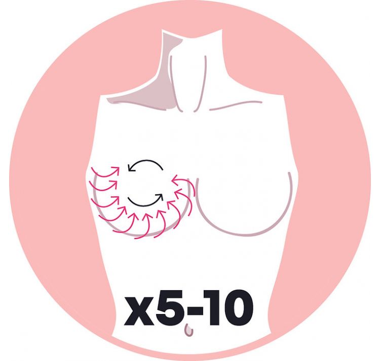 BRA TAPE bra tape szczotka do masaŻu biustu