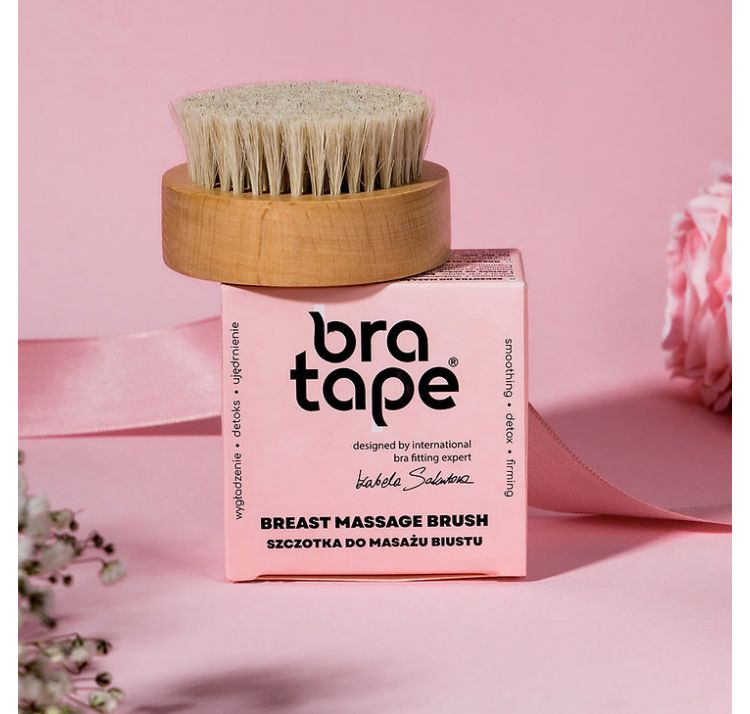 BRA TAPE bra tape szczotka do masaŻu biustu