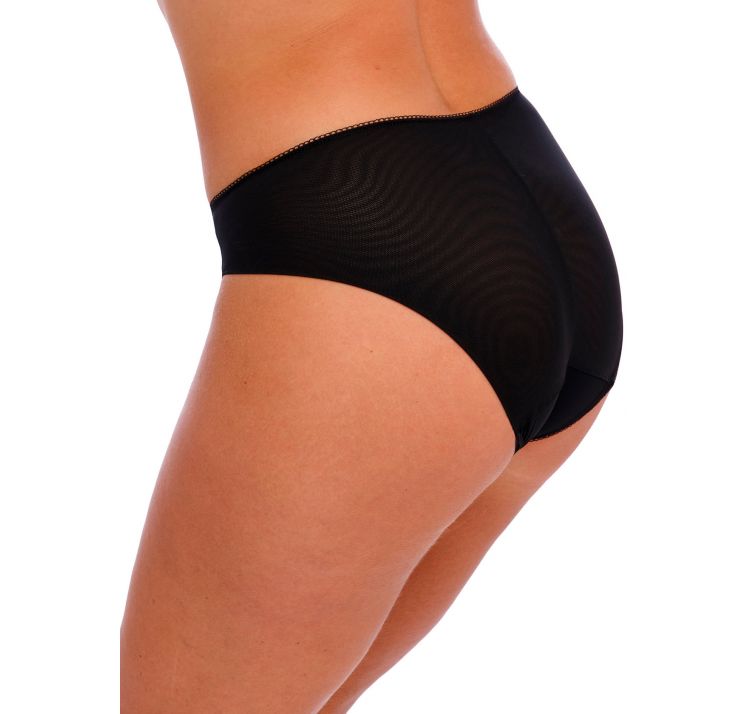 FANTASIE portia haftowane figi z bezszwowym tyŁem