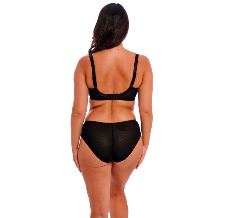 FANTASIE portia haftowane figi z bezszwowym tyŁem