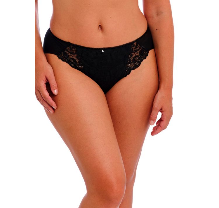 FANTASIE portia haftowane figi z bezszwowym tyŁem