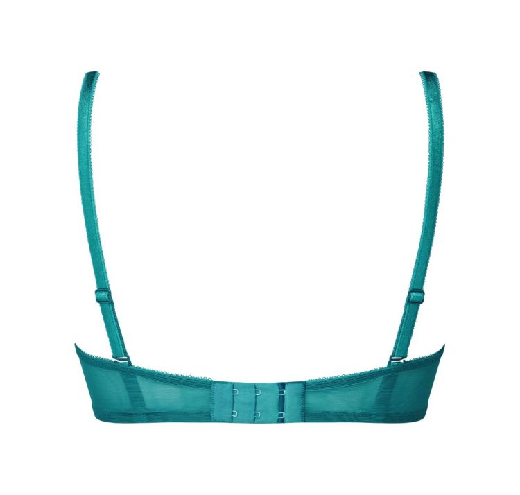 GOSSARD glossies lace sheer bra koronkowy biustonosz z tŁoczonĄ miskĄ