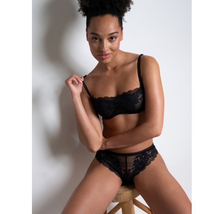 PASSIONATA nina koronkowy biustonosz half-up bandeau