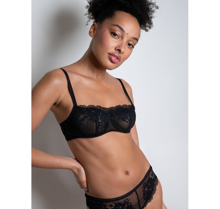 PASSIONATA nina koronkowy biustonosz half-up bandeau