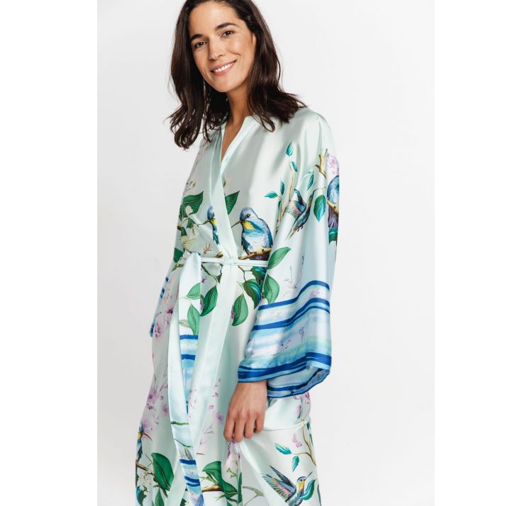 COEMI tranquil garden dŁugie kimono