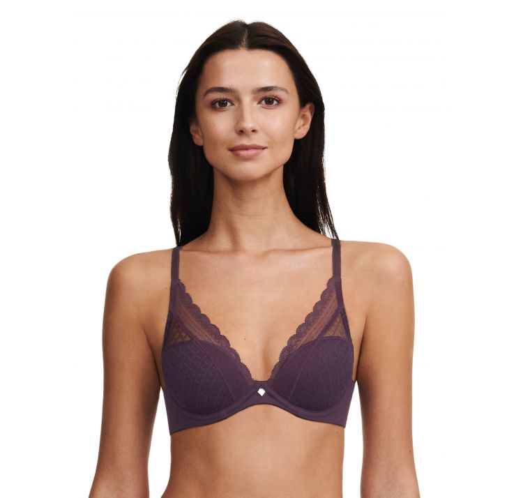 CHANTELLE EASY FEEL norah chic lekko usztywniany biustonosz plunge