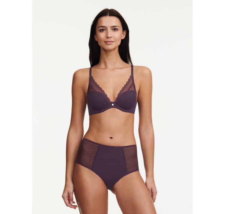 CHANTELLE EASY FEEL norah chic lekko usztywniany biustonosz plunge