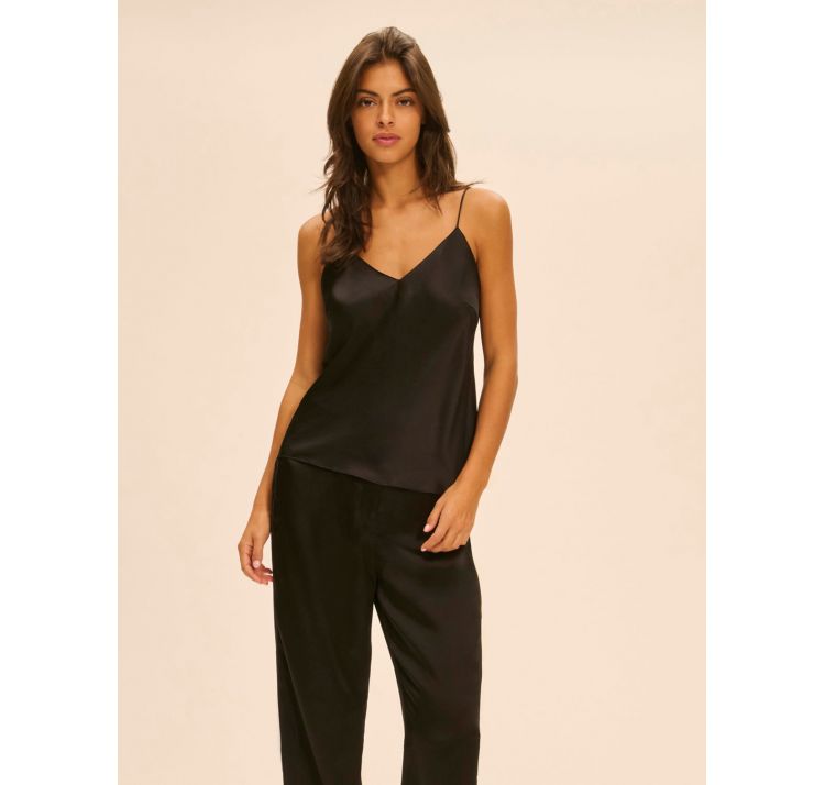 SIMONE PERELE love me jedwabny top