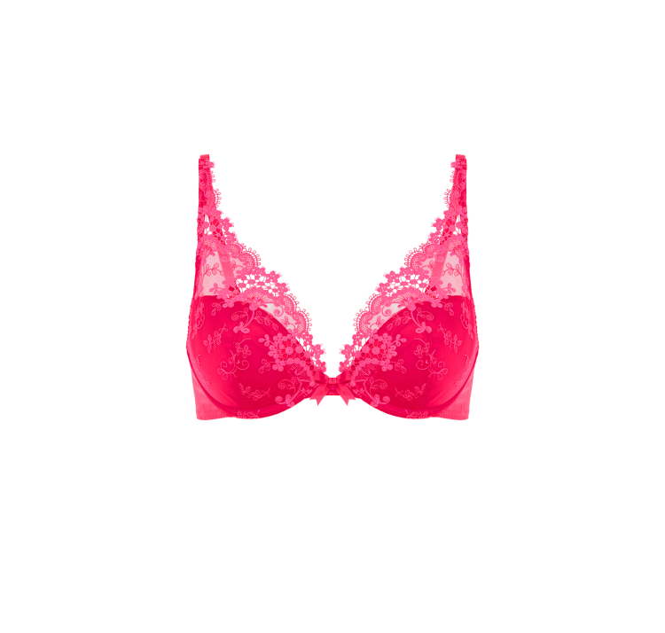 SIMONE PERELE wish koronkowy biustonosz push up z wyjmowanymi wkŁadkami