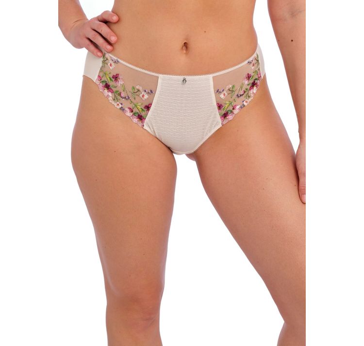 FANTASIE marie haftowane w kwiatki figi z bezszwowym tyŁem