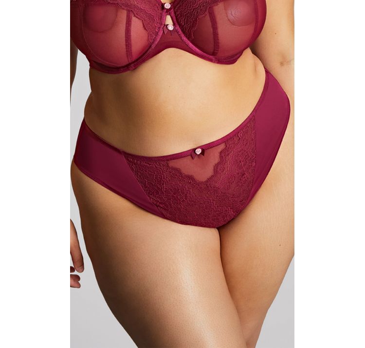 SCULPTRESSE natalia koronkowe wysokie majtki