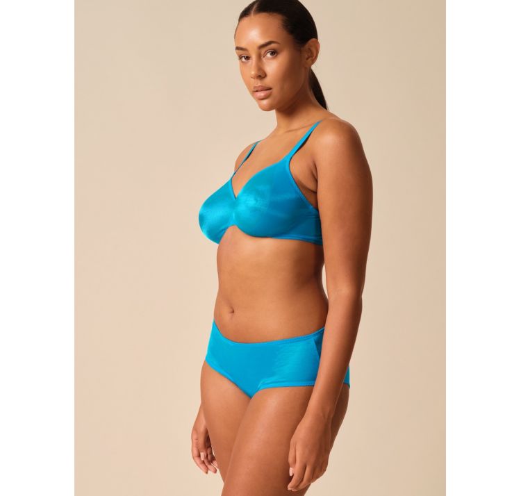 GOSSARD glossies tiulowy biustonosz z tŁoczonĄ miskĄ bezszwowĄ moulded bra