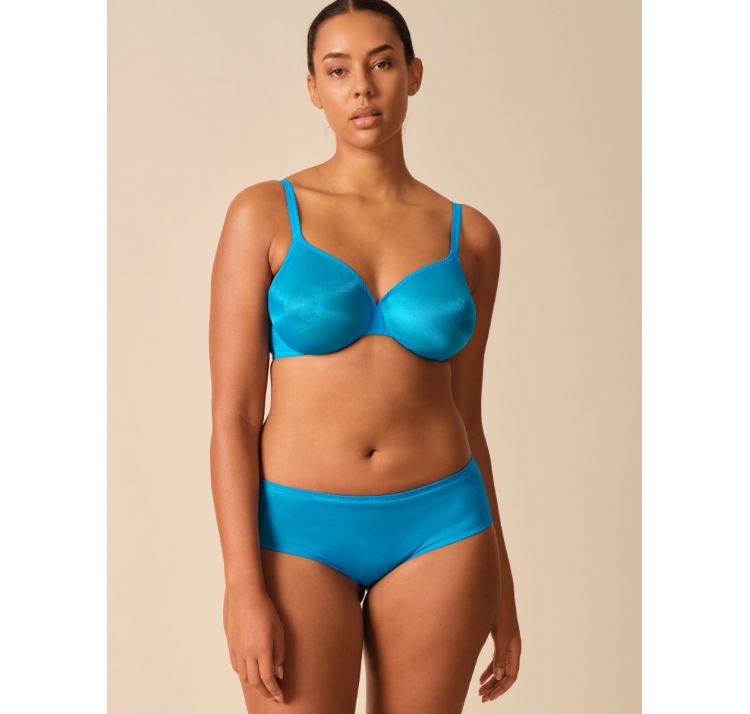 GOSSARD glossies tiulowy biustonosz z tŁoczonĄ miskĄ bezszwowĄ moulded bra