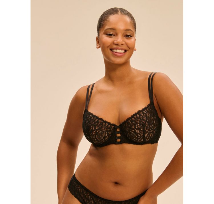 SIMONE PERELE symphonie biustonosz half cup balkonetka