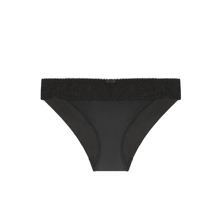 SIMONE PERELE symphonie satynowe figi z haftem i bezszwowym tyŁem