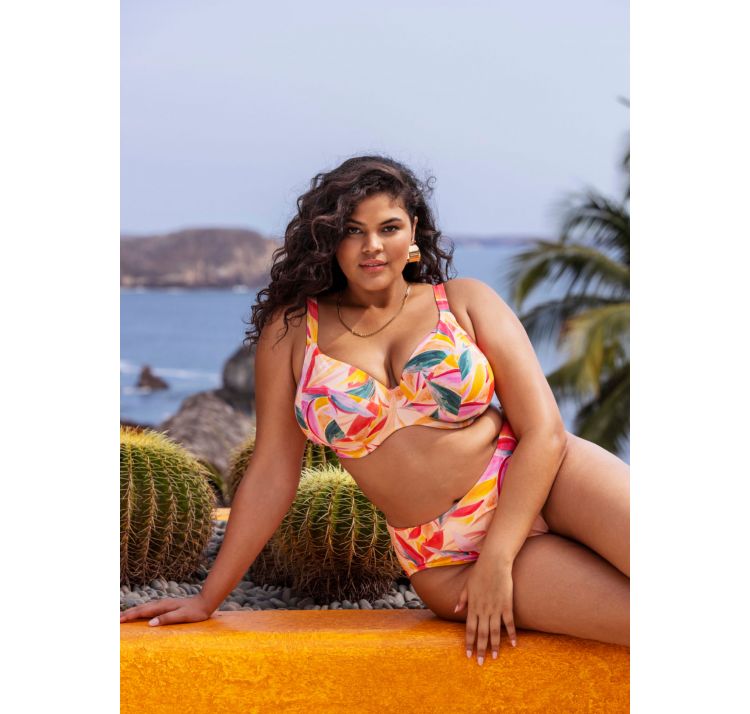 ELOMI SWIM sancho beach gÓra od bikini uw plunge bikini top