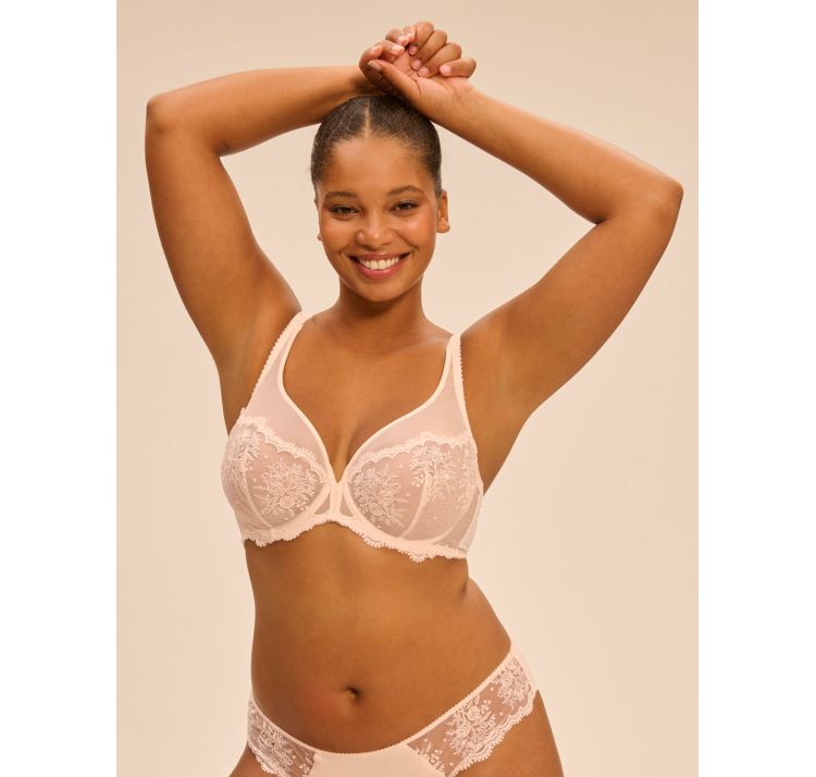 SIMONE PERELE intrigue koronkowy biustonosz plunge