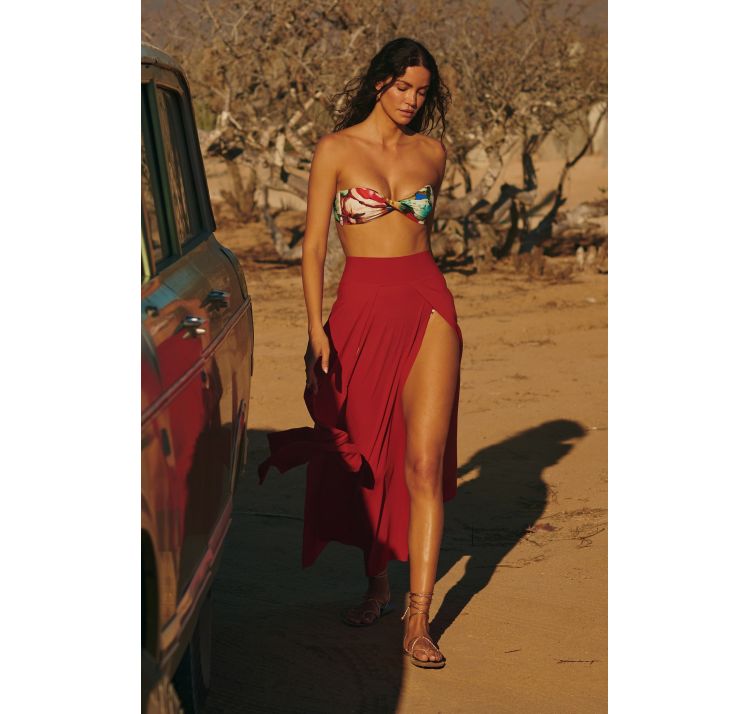 PAIN DE SUCRE jax 16 dŁuga letnia spÓdnica maxi z rozciĘciami / sukienka