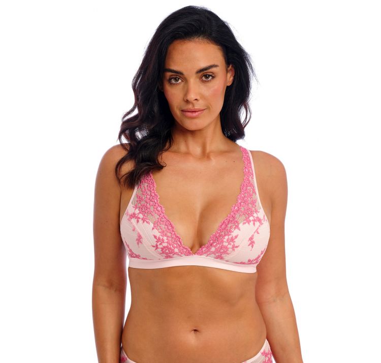 WACOAL embrace lace soft cup bra koronkowa braletka