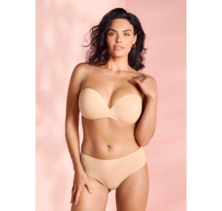 WACOAL ines secret gŁadki biustonosz bez ramiĄczek push-up