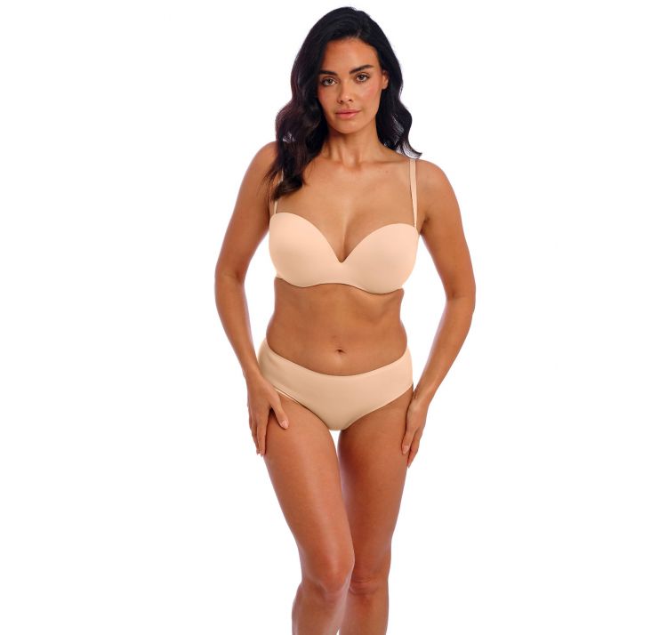 WACOAL ines secret gŁadki biustonosz bez ramiĄczek push-up