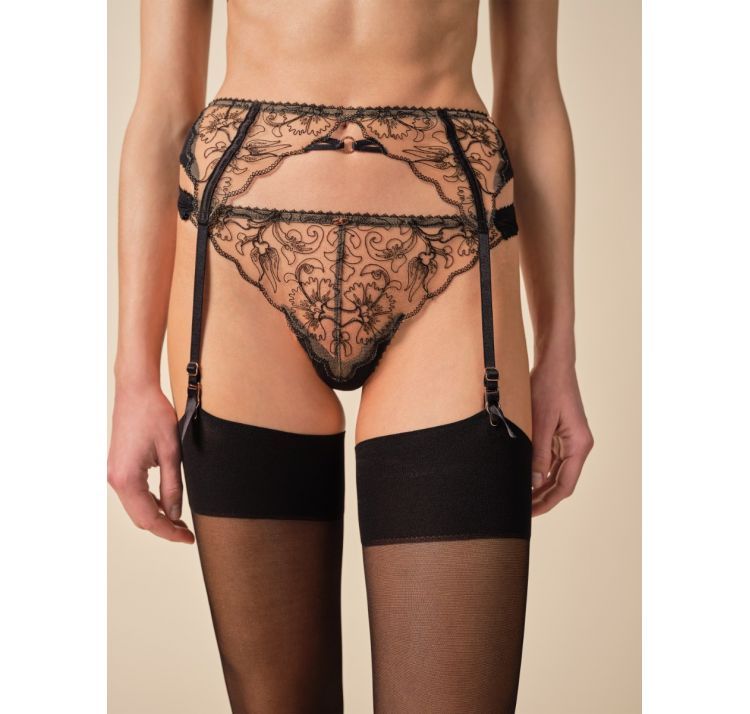 GOSSARD vip fleur de nuit pas do poŃczoch