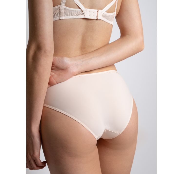 PASSIONATA suzy koronkowe figi z kwiatowym haftem