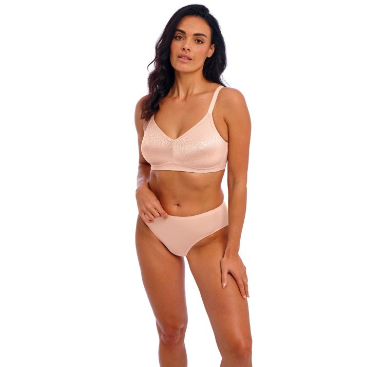 WACOAL back appeal bezszwowy biustonosz bez fiszbin