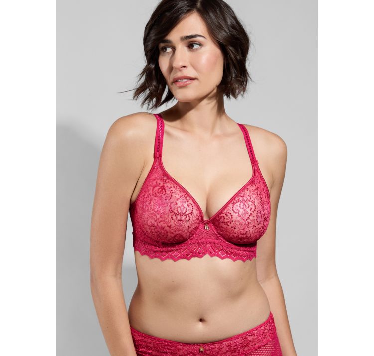 EMPREINTE cassiopee biustonosz bezszwowy koronkowy z przedŁuŻonym obwodem