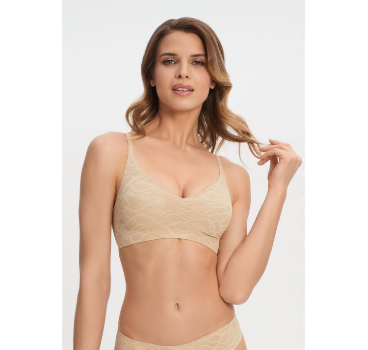 MARC&ANDRE lacy skin bezszwowa braletka bez fiszbin z wyjmowanymi wkŁadkami