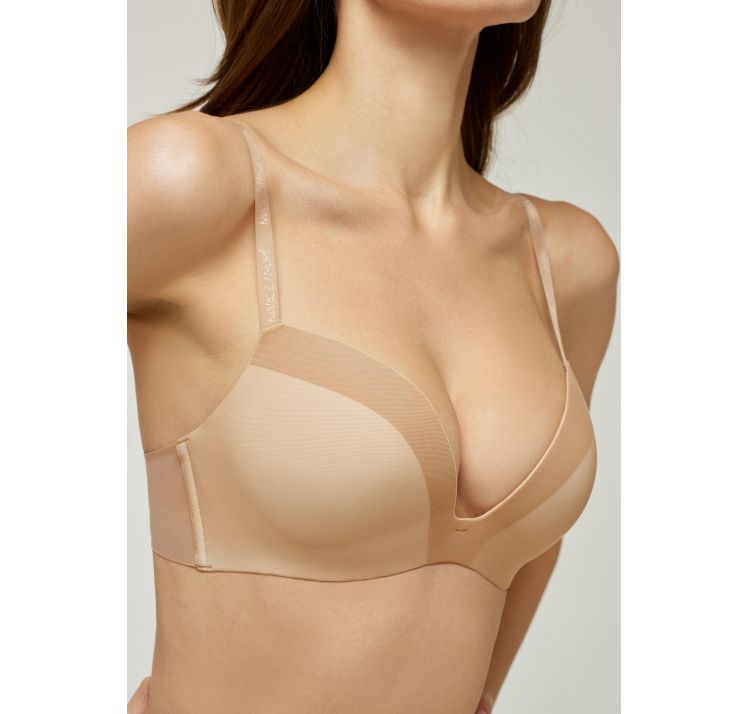 MARC&ANDRE just delight gŁadki biustonosz push-up bez fiszbin