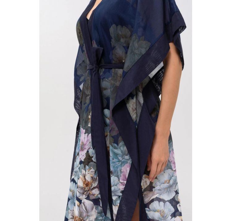 MARC&ANDRE midnight bloom tunika 70% baweŁna 30% jedwab