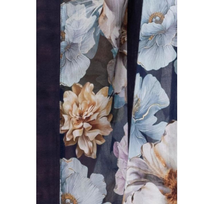 MARC&ANDRE midnight bloom tunika 70% baweŁna 30% jedwab