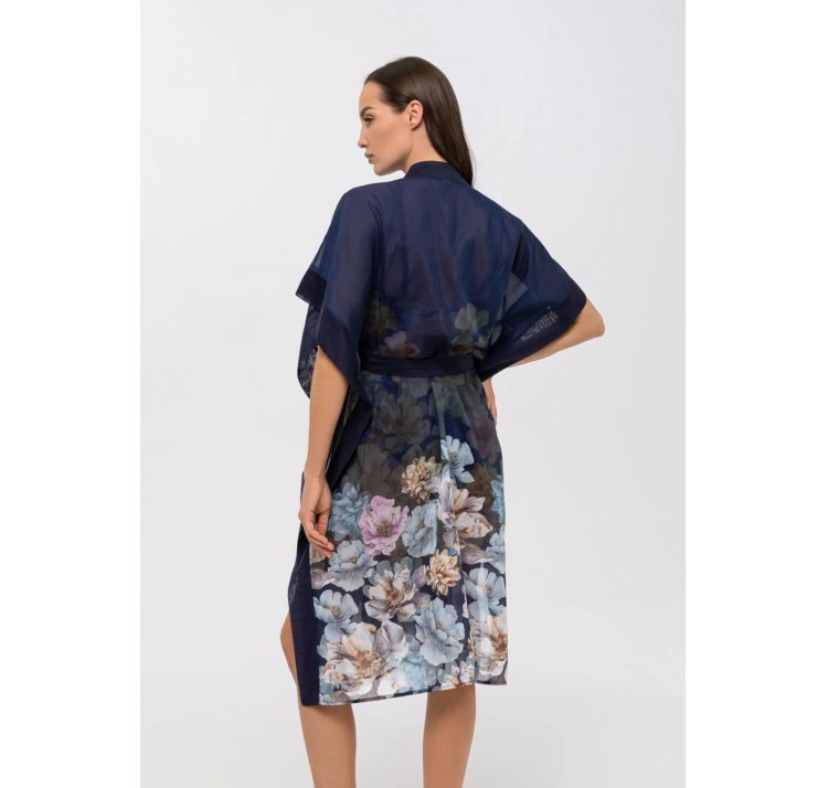 MARC&ANDRE midnight bloom tunika 70% baweŁna 30% jedwab