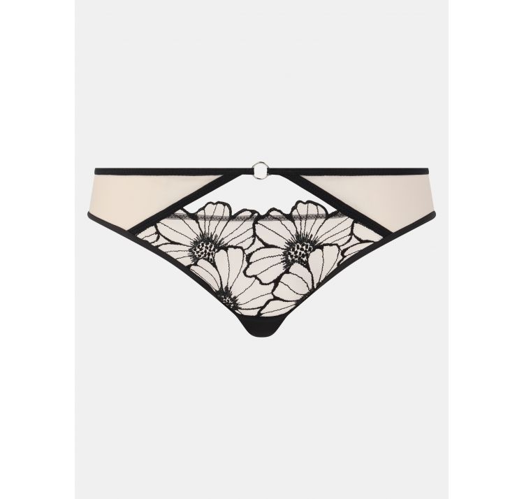 CHANTELLE PULP lush figi haftowane w kwiaty