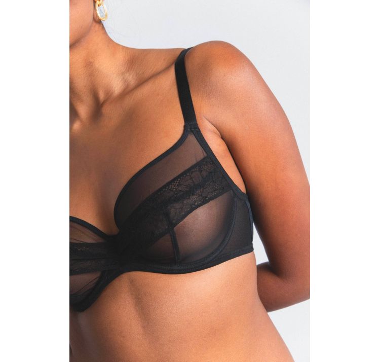 MAISON LEJABY nudite elixir tiulowy biustonosz