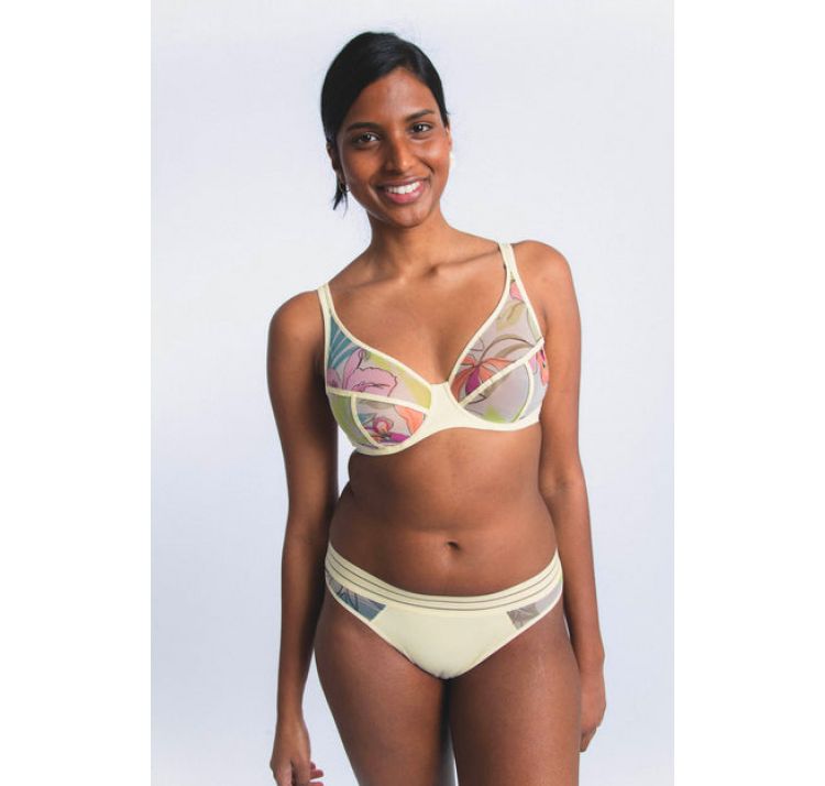 MAISON LEJABY nufit garden 3p uw bra tiulowy biustonosz