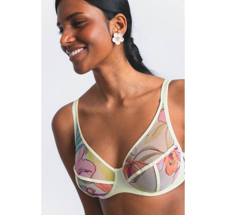 MAISON LEJABY nufit garden 3p uw bra tiulowy biustonosz