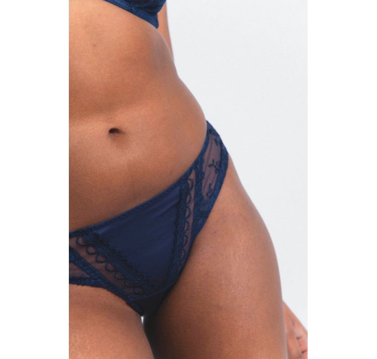 MAISON LEJABY muse elixir koronkowe brazyliany z bezszwowym tyŁem