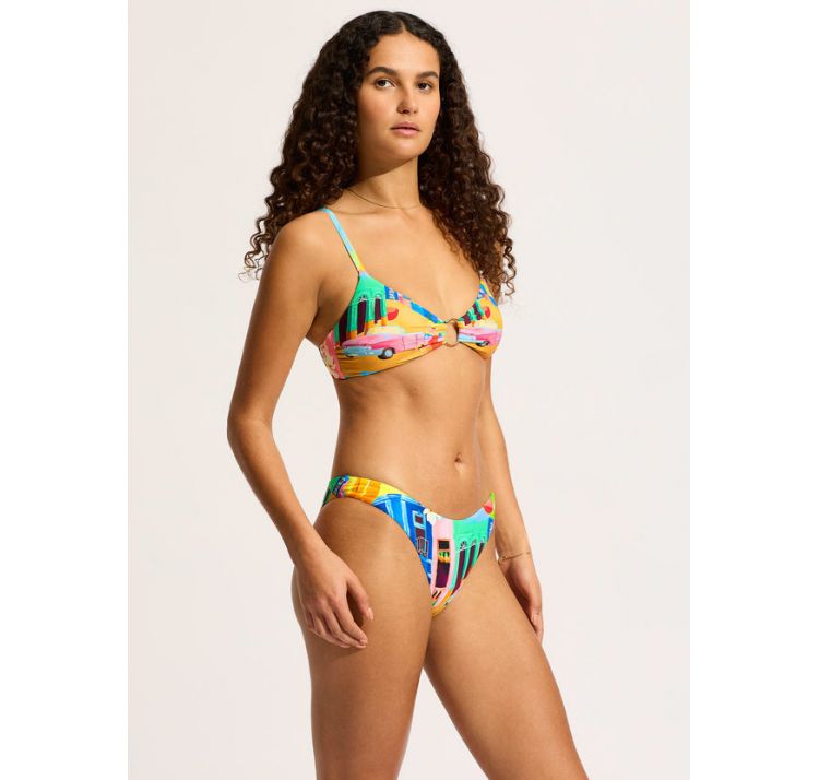 SEAFOLLY cuba dÓŁ kostiumu wyciĘte majtki bikini