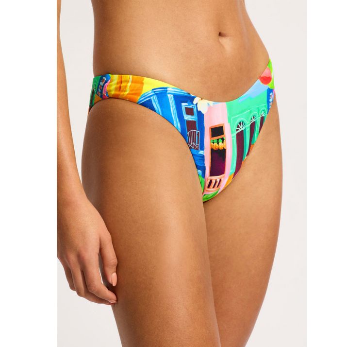 SEAFOLLY cuba dÓŁ kostiumu wyciĘte majtki bikini