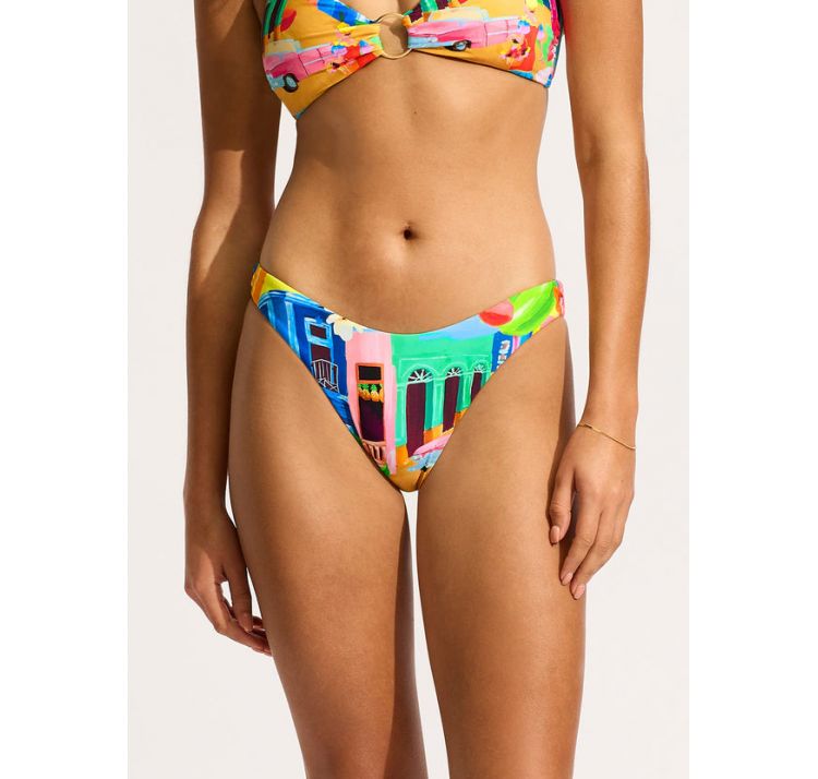 SEAFOLLY cuba dÓŁ kostiumu wyciĘte majtki bikini