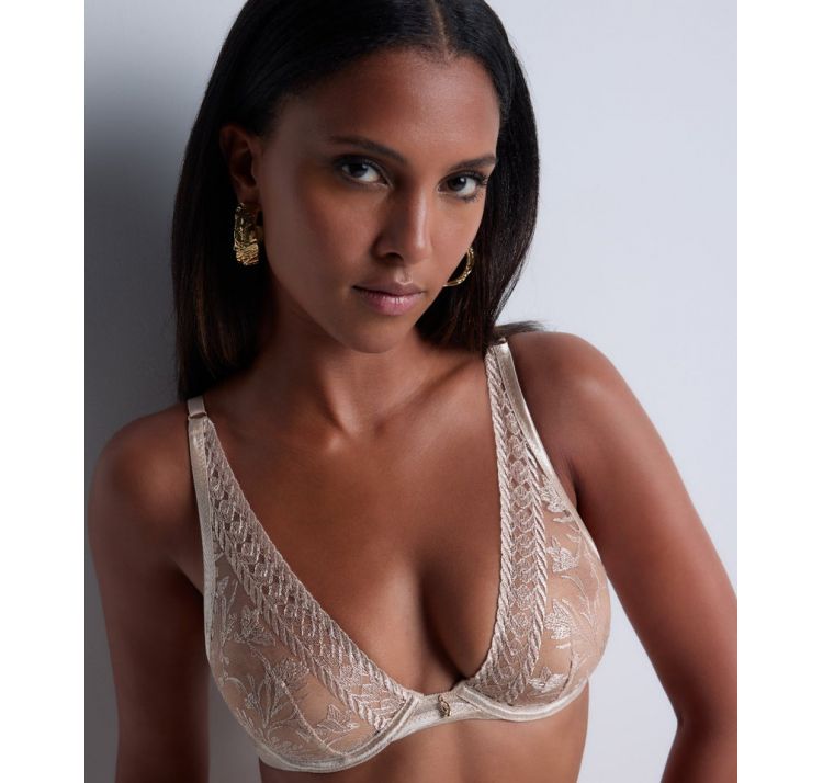 AUBADE PARIS magnetic spell koronkowy biustonosz plunge