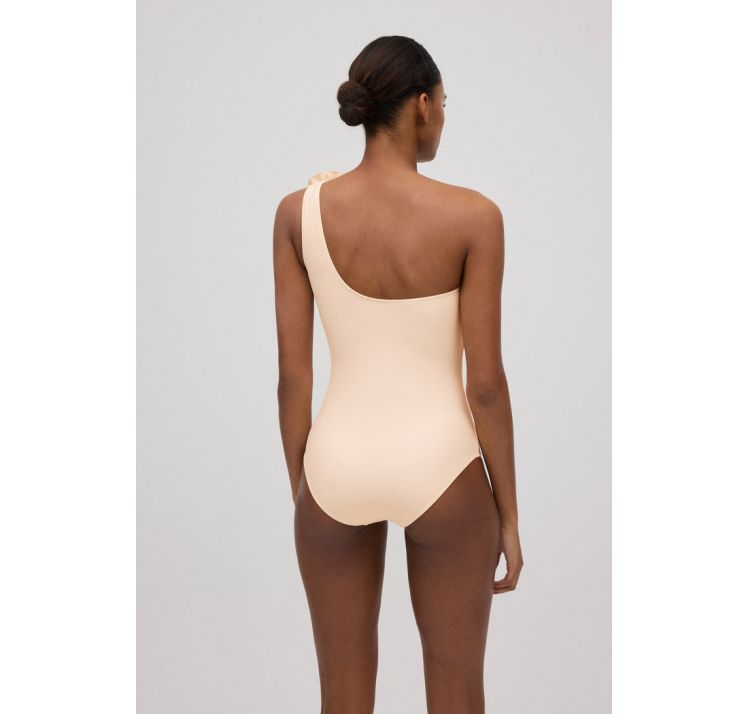 YSABEL MORA volume flower asymetryczny kostium jednoczĘŚciowy z wyjmowanymi wkŁadkami