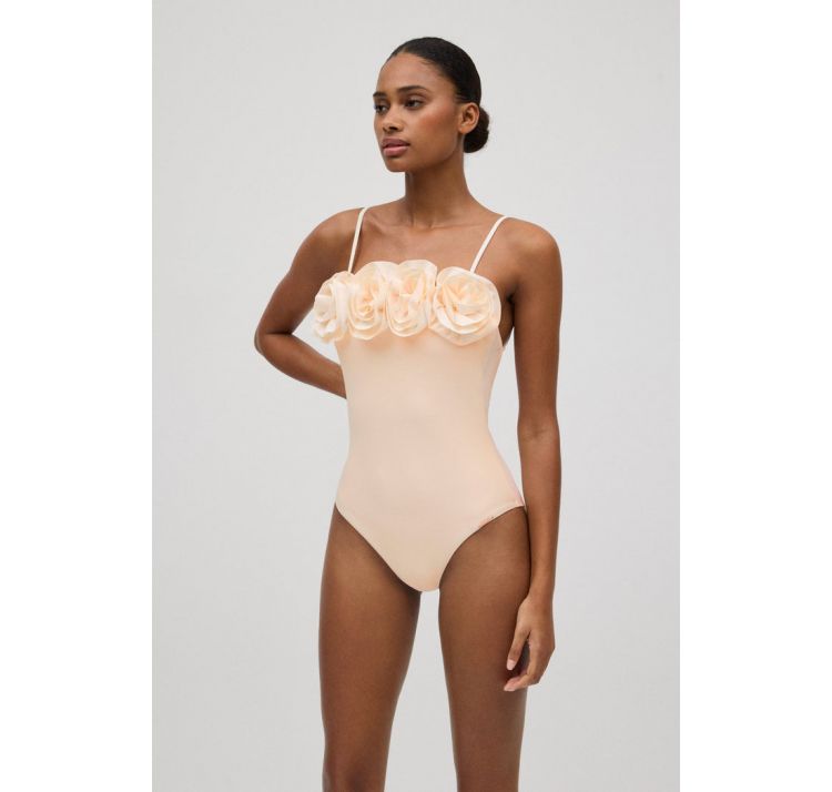YSABEL MORA volume flower kostium jednoczĘŚciowy z wyjmowanymi wkŁadkami