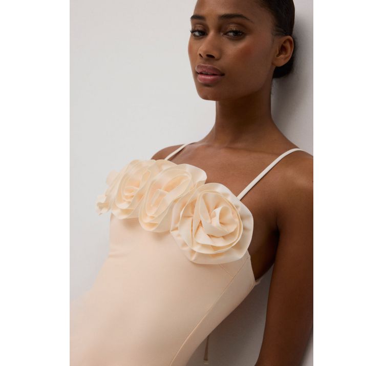 YSABEL MORA volume flower kostium jednoczĘŚciowy z wyjmowanymi wkŁadkami