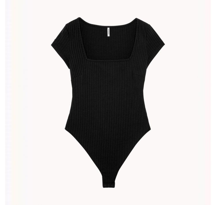 PASSIONATA isabella body w prĄŻki z krÓtkim rĘkawem