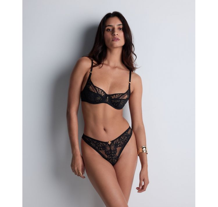 AUBADE PARIS love soul koronkowe stringi