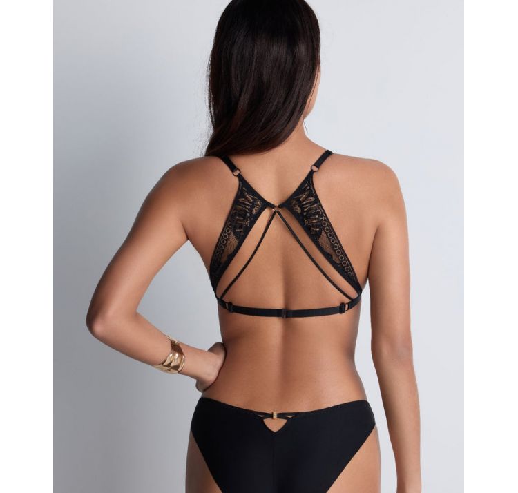 AUBADE PARIS love soul koronkowa braletka z ozdobnymi plecami